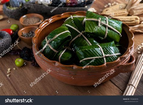 Ingredients Ready Make Guatemalan Tamales Stock Photo 1705860070 ...