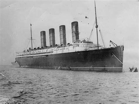 100 years since the sinking of the RMS Lusitania