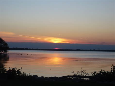 Sunset, cove on Lake Winnebago, WI | Sunset, Miss wisconsin, Lake