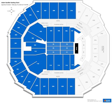 Spectrum Center Concert Seating Chart - RateYourSeats.com