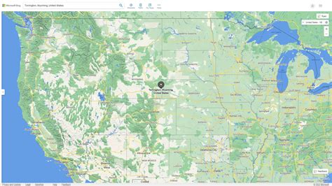 Torrington, Wyoming Map