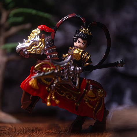 Lu Bu Red Hare Limited Building Guan Yu mount Blocks Zhao Yun Figures ...