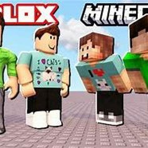 Stream MINEBLOX - Minecraft Vs Roblox Animation by Sans With A Gun | Listen online for free on ...