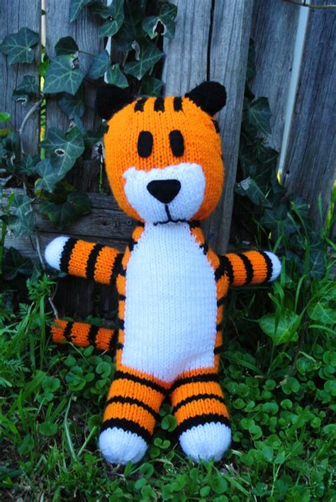 Hobbes Stuffed Animal by BStarCrossing on Etsy