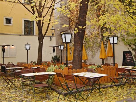 Autumn Cafe Royalty Free Stock Photography - Image: 16298547