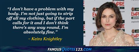 Keira Knightley Quotes on Acting, Character, Pride and Women