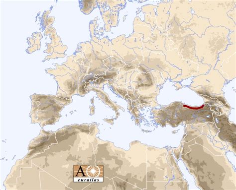 Europe Atlas: the Mountains of Europe and Mediterranean Basin - Pontic