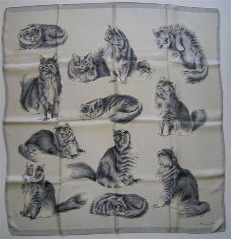 Les Chats Persans Hermes Scarf - It's All Goode