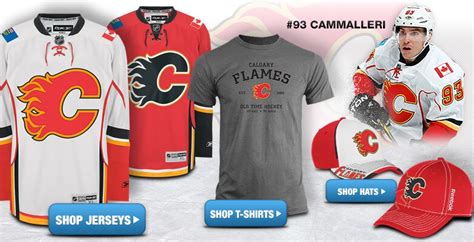 Calgary Flames Gear - Buy Flames Apparel, Jerseys, Hats & Merchandise ...