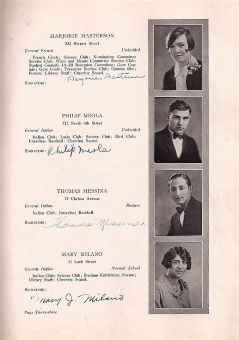 Barringer High School - 1927 yearbook | Yearbook, Service club, Student council