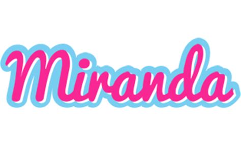 Miranda Logo | Name Logo Generator - Popstar, Love Panda, Cartoon ...