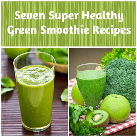 Seven Nutribullet Green Smoothies - All Nutribullet Recipes