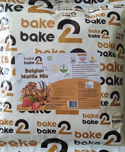 BAKE 2 BAKE BELGIAN WAFFLE MIX 1KG, Packaging Type: Packet at Rs 190/kg ...