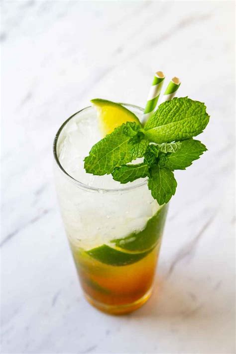 Dark Rum Mojito - A Communal Table