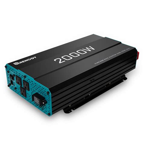 Renogy 2000W 12V Pure Sine Wave Inverter | Renogy Solar