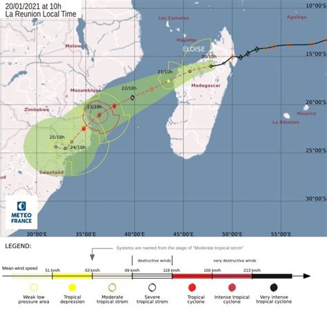 Tropical Cyclone Map