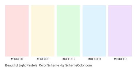 the color scheme for pastel light pastels is shown in different shades and sizes