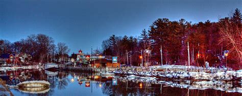 Winter Grand Bend Harbor Photograph by John Scatcherd - Fine Art America