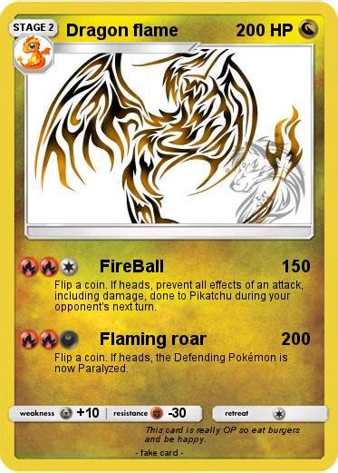 Pokémon Dragon flame 19 19 - FireBall - My Pokemon Card