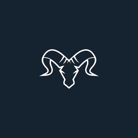 Premium Vector | Goat logo icon vector design