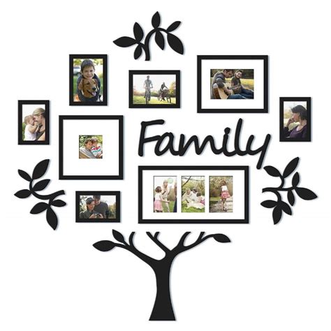 Family Tree Picture Frame Collage 3D DIY Stickers Photo Frame | Etsy