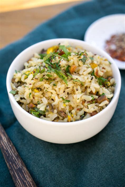 Baked Brown Rice Pilaf Recipe - Yup, it's Vegan