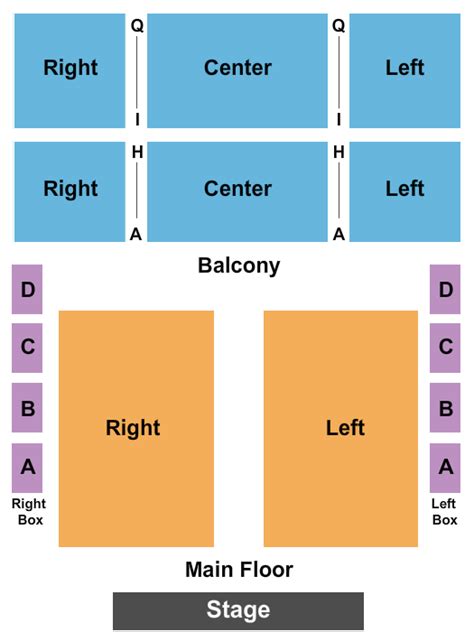 Cathedral Theatre at the Masonic Temple Seating Chart & Seat Map