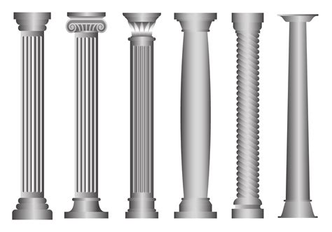 Free Roman Pillar Vector - Download Free Vector Art, Stock Graphics & Images