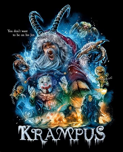 Krampus | Christmas horror, Krampus movie, Horror artwork