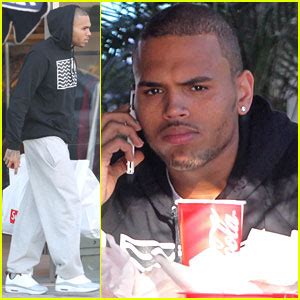Chris Brown: Lunch Break with Bow Wow | Chris Brown | Just Jared: Celebrity News and Gossip ...