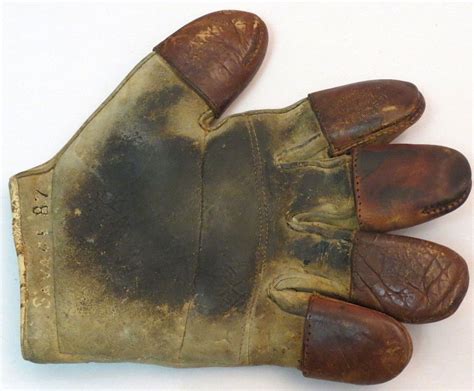 1880s Tipped-Finger Glove (Front) | Vintage Baseball Gloves