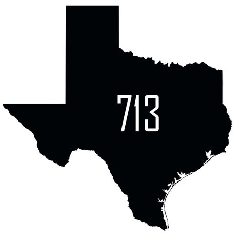 "Houston Texas Area Code 713" by krsteele1 | Redbubble