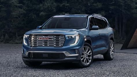 2024 GMC Acadia Debuts: Bigger Bod With 328 HP, 15-Inch Portrait Display