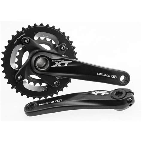 SHIMANO DEORE XT MTB Bike Crankset FC-M785 38/24t 170mm HollowTech II ...