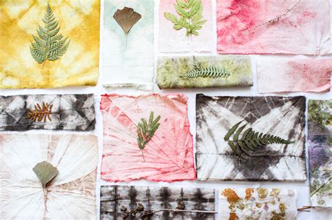 Natural Dyeing // Textile on Behance