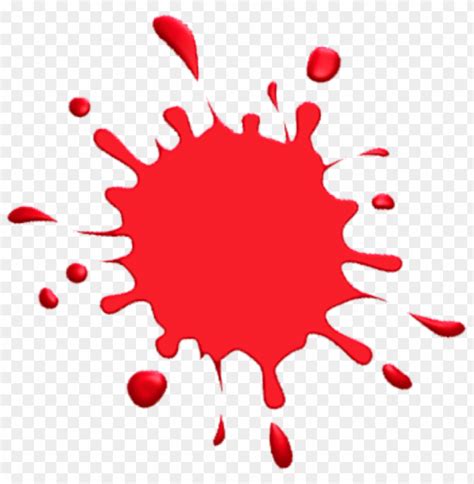 Red Paint Splash Png PNG Transparent With Clear Background ID 105997 ...