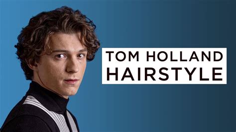 Tom Holland Hairstyle Tutorial | Wavy/Curly Hairstyle for Men - YouTube