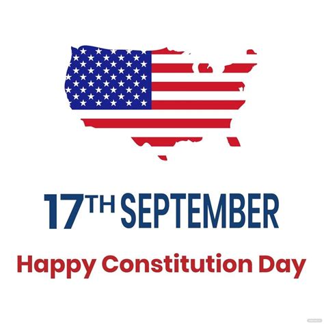 Constitution and Citizenship Day Card Clip Art in PSD, Illustrator, SVG ...