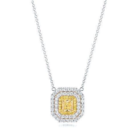 Custom Yellow Gold Tanzanite and Diamond Pendant #103206 - Seattle Bellevue | Joseph Jewelry