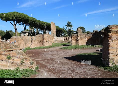 Italy. Rome. Imperial Palace. Palatine Hill. Ruins. 1st. Ad Stock Photo ...