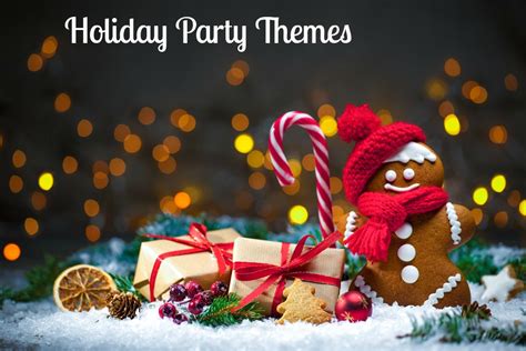 7 Holiday Party Theme Ideas