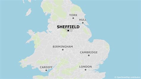 Lodge Absorbovat spolu sheffield mapa Tipni si tekutina vnitrozemí