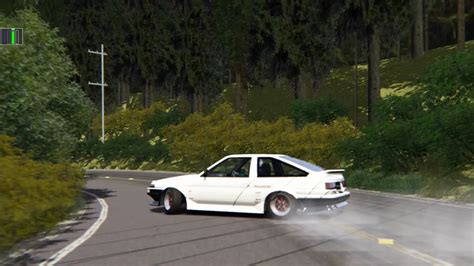 Assetto Corsa Touge Drifting WDT Street AE86 Dousojin Touge 1990. - YouTube