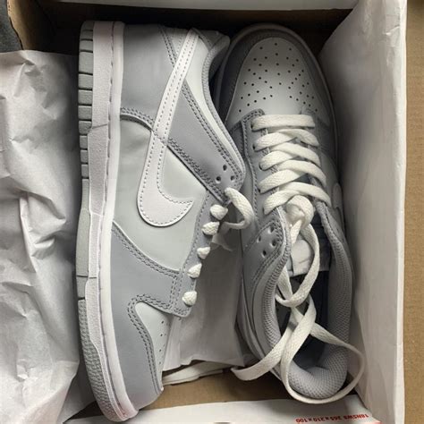 Nike Dunk Low Wolf Grey / Pure Platinum! DEADSTOCK... - Depop