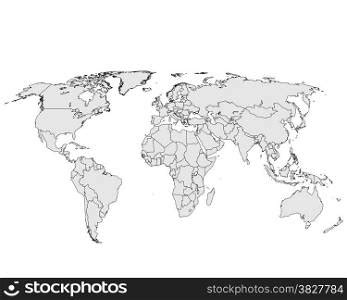 Networking world map texture, low poly earth map. Vector global communication concept ...