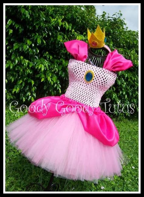 JUST PEACHY Princess Peach Tutu Dress and Crown | Etsy in 2021 | Princess peach costume diy ...