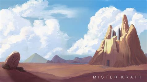 ArtStation - Desert Temple