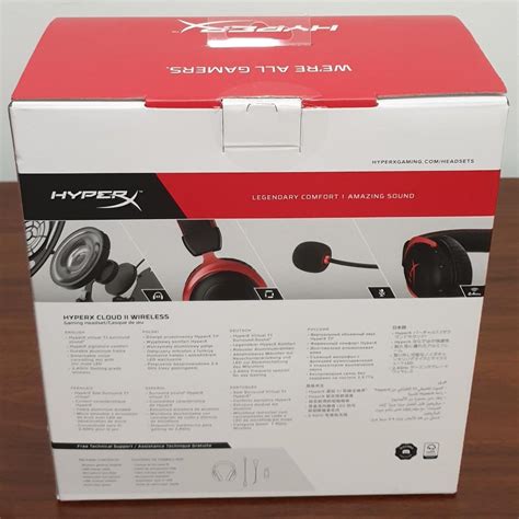 Hyperx Cloud II Wireless headset, Audio, Headphones & Headsets on Carousell