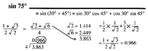 Trigonometric and Geometric Conversions, Sin(A + B), Sin(A - B), Sin(AB)