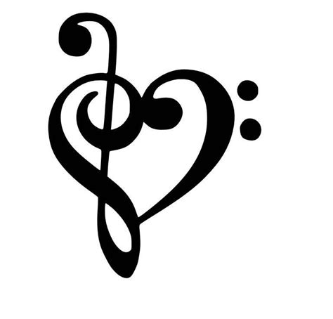 Music Notes Heart SVG Cutting File - Etsy Denmark